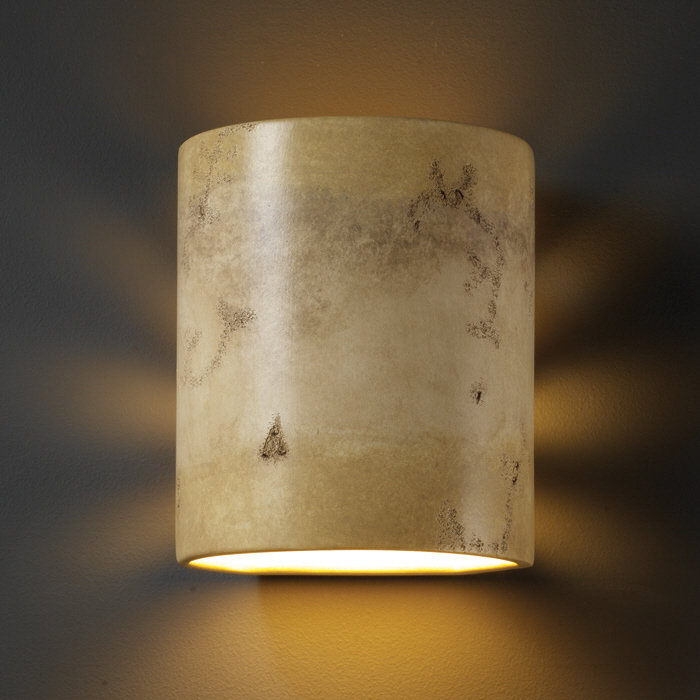 Sun Dagger Ceramic Wall Light, Greco Travertine, No