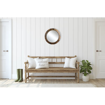 Miroir mural rond