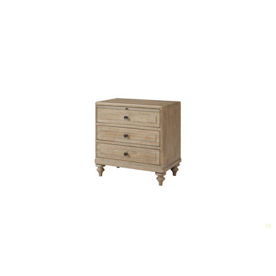 Table de chevet 3 tiroirs