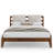 Goggin Solid Wood Bed with Removable Plush Pillow Headboard-820571591-824315581
