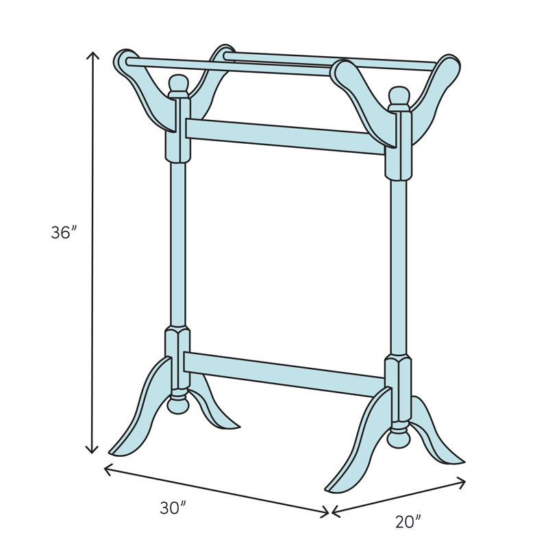 Espinosa Walnut Quilt Rack