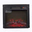 Foyer électrique encastrable 18 po 1400W 120V Support, conception multifonctionnelle