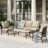 Asfand 5-7- Person Patio Conversation Set with Optional Ottoman-101302751-101628598