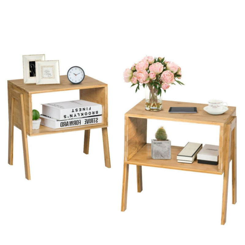 Avalyn 16'' W Solid Wood Nightstand