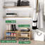 Range-chaussures compact à 2 niveaux 14 po - Organisez vos chaussures avec style dans la chambre à coucher et le couloir