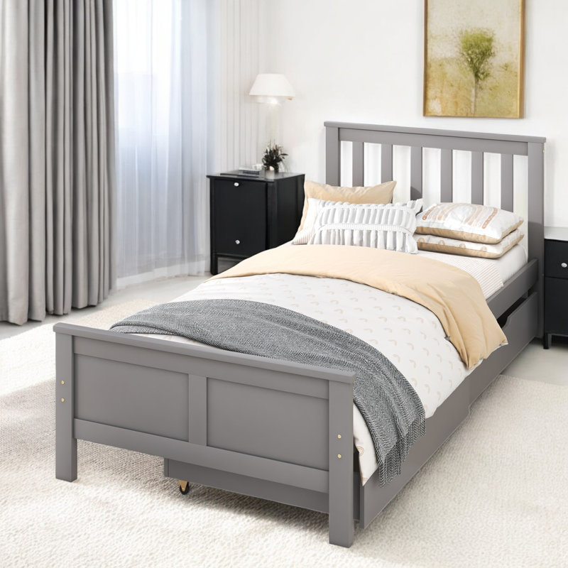 Hartwick Bed, Single (3'), Grey