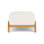 Alpine Outdoor Teak Ottoman
