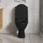 Siège de toilette à fermeture rapide vidaXL noir