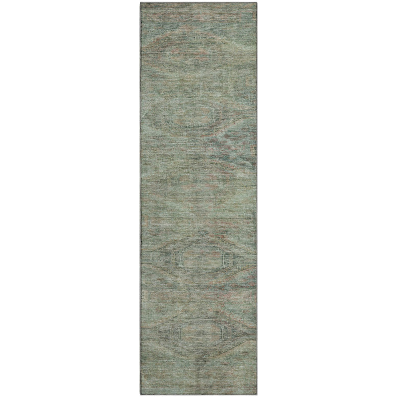 Premium Machine Washable Marasco AMF1631 Global Rug, Runner 2'3" x 7'6"
