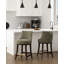 Tabouret de comptoir rembourré Lucia-113050973-113050975-128764352