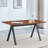 Herringbone Pattern Dining Table
