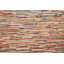 Tapis en laine rayé Gabbeh Kashkoli