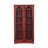 Window Pane Media Cabinet  Black-1176958962