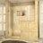 DreamLine Unidoor Plus 59 - 59.5 inch W x 72 inch H Frameless Hinged Shower Door in Brushed Nickel-121735856-122534157