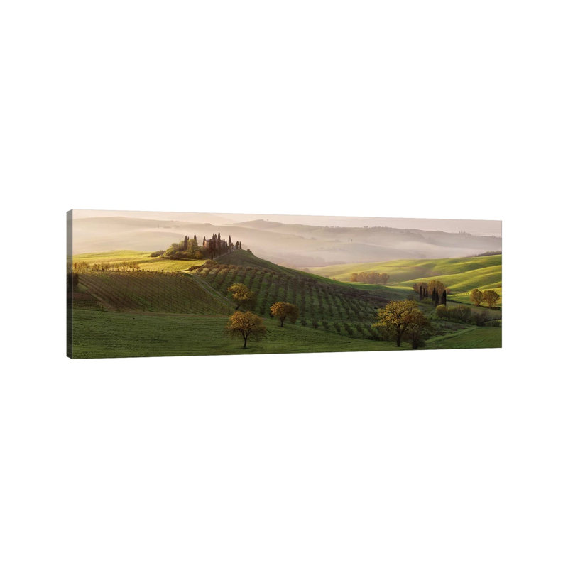 Tutte Le Strade Portano A Belvedere by Margarita Chernilova - Wrapped Canvas Panoramic Print