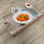 Ensemble de 4 napperons amusants Ambesonne Dino standard vert olive foncé foncé