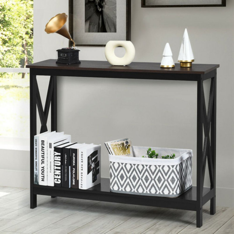 Console 39,5 po AMIRIE, Grain du bois