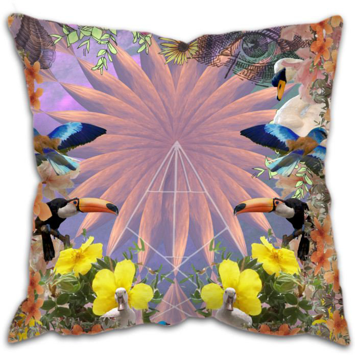 Eunice Floral Floor Cushion