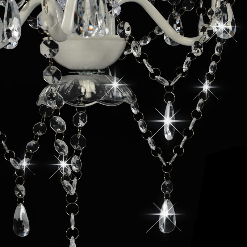 Alton 3 - Light Chandelier Pendant, White