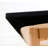 Fitted Rectangle Tablecloth Spandex Stretch Black Cocktail Table Cover Elastic Edge Topper Cap For Dining Wedding Party Picnic 42 X 72 Inch
