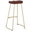 Tabouret en bois massif 30,7 po