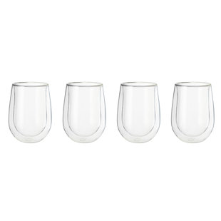 Henckels Cafe Roma 2-pc Double-Wall Glassware 12oz. Glass Coffee