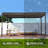 16 ft. W x 10 ft. D Outdoor Aluminum Pergola with Louvered Roof