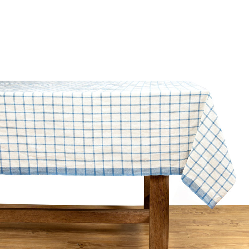 Windowpane Handmade Geometric Tablecloth