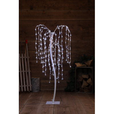 22 cm Solar Twinkle Globe Lighted Trees & Branches Lamp Lighted Christmas Tree