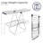 Stainless Steel Foldable Gullwing Drying Rack