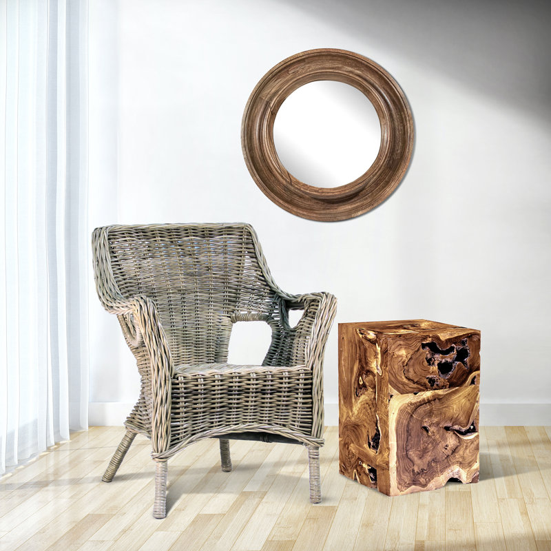 Solid Wood Accent Stool
