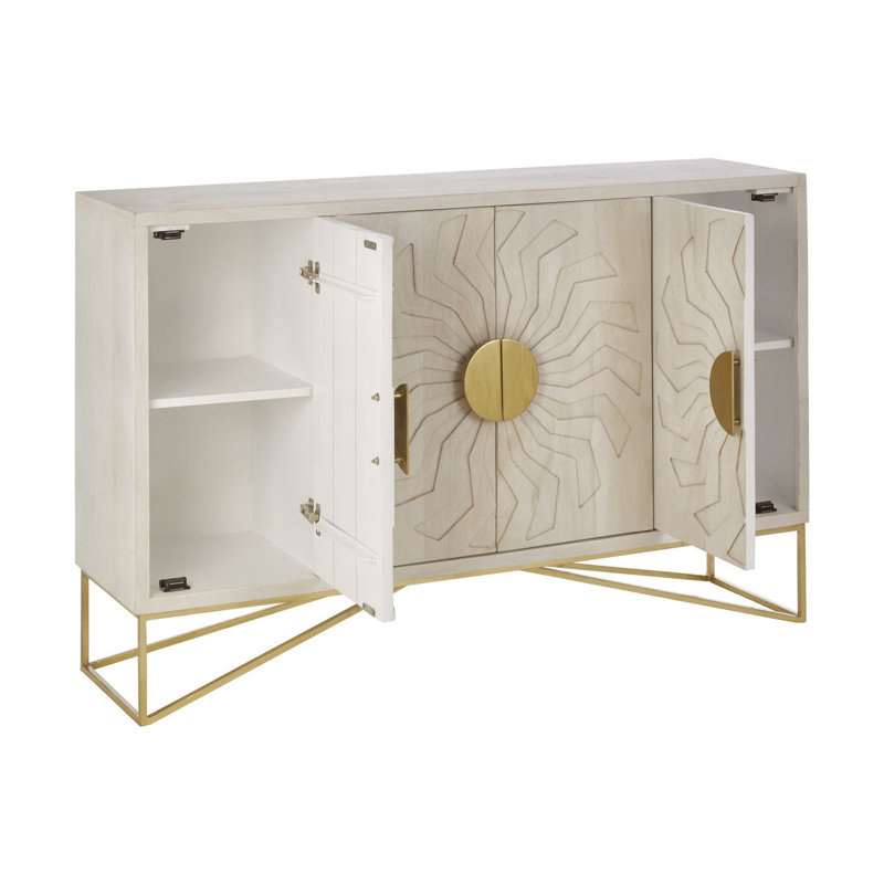 Utsav 150cm Solid Wood Sideboard