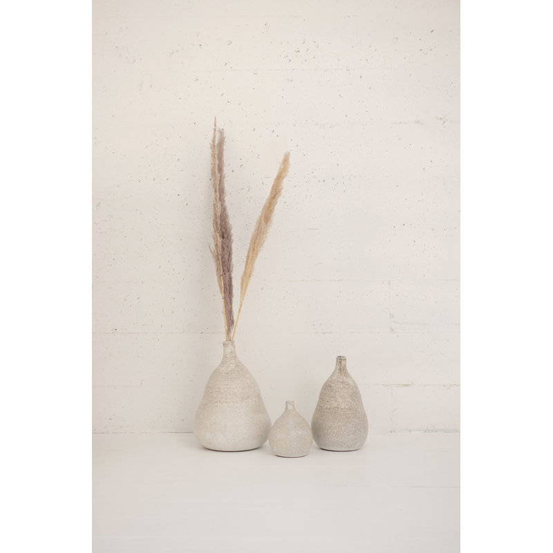Terracotta Table Vase, 36.2cm H x 24.77cm W x 24.77cm D