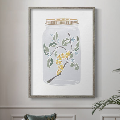 Reproduction encadrée Nature Jar IV - bois massif