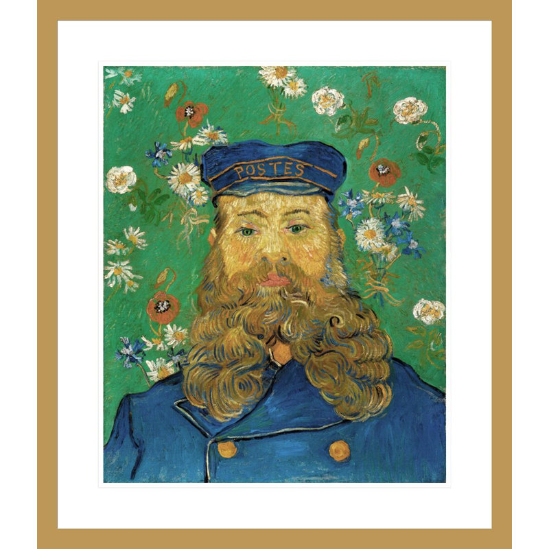Portrait de Joseph Roulin par Vincent van Gogh, impression giclée encadrée, H 27,16 po x l 23,5 po