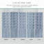 Ensemble de 4 serviettes Willow - 100% coton peigné, 630 g / m² de qualité supérieure, bleu, ultra doux et très absorbant (4 serviettes à main)-501306305-501306312