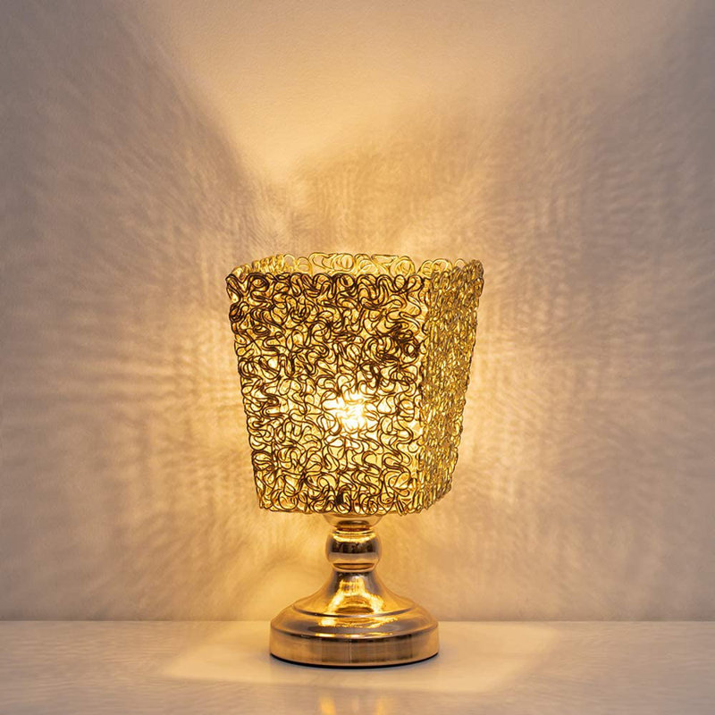 Amy-Louise Metal Table Lamp, Gold