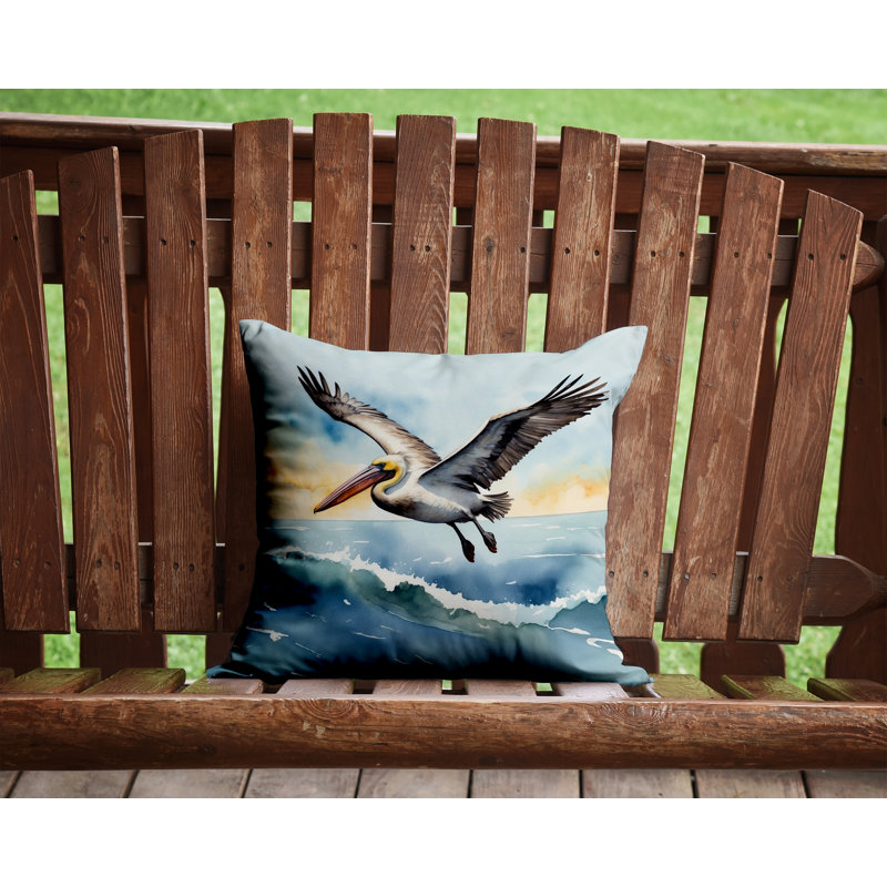 Coussin Pelican, Carré 14 po