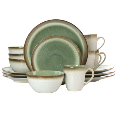 Franzen Piece Ceramic Dinnerware Set - Service for 4