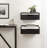 Benning Poplar Floating Shelf with Drawer-94320015