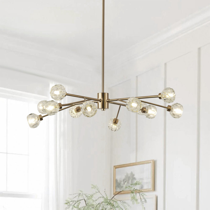 Lustre spoutnik 12 lumières Ezmay