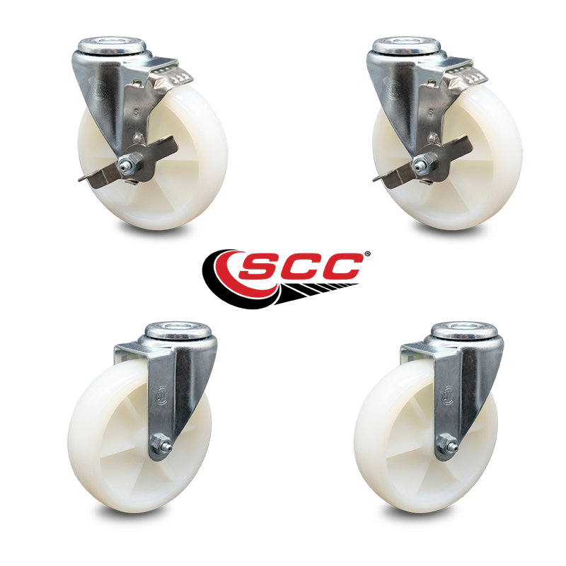 4-Piece Nylon Caster Set