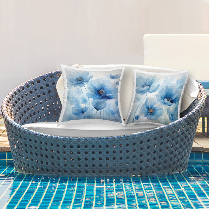 Floral Throw Pillow