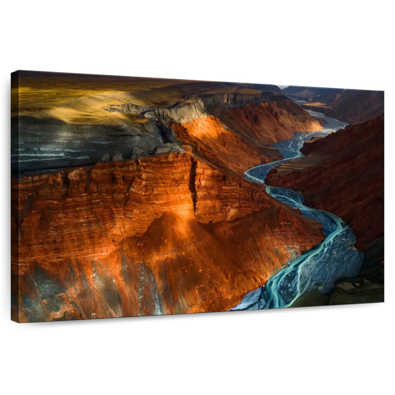 Grand Canyon d'Alvord Red Mountain, H 20 po x l 30 po