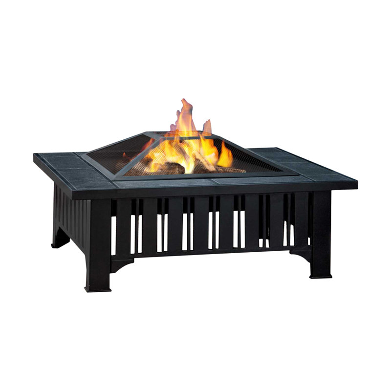 Lafayette Wood-Burning fire table by Real Flame