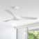 Kemp 52'' 3-Blade Matte Modern Ceiling Fan with Remote Control