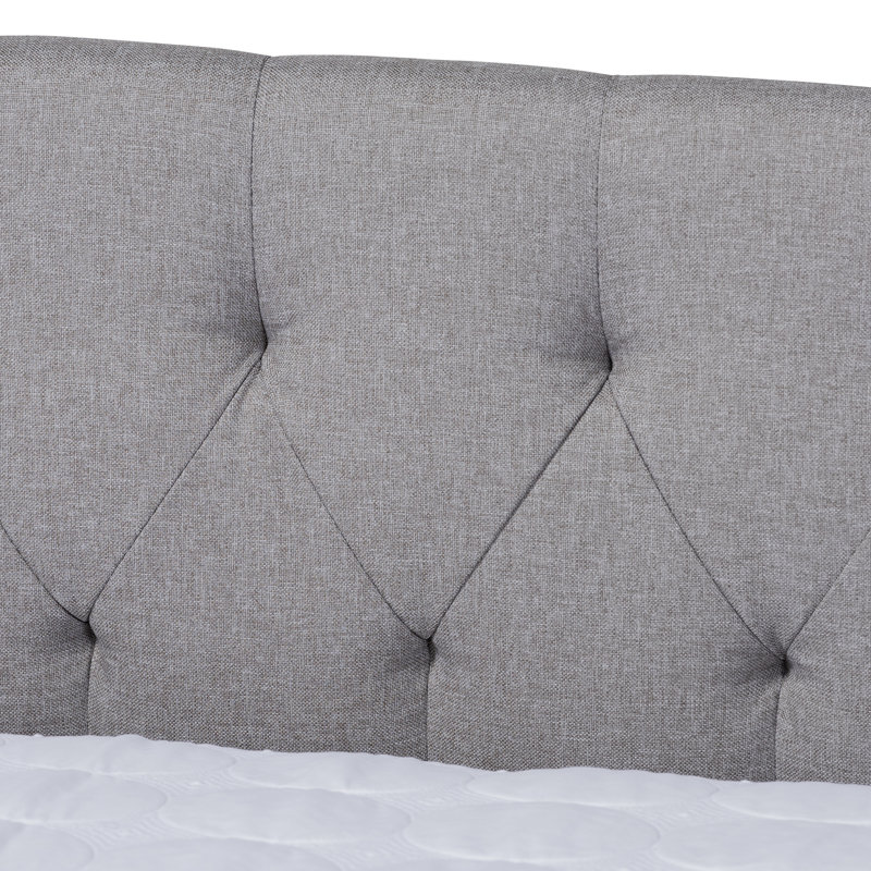 Eppie Upholstered Daybed, Light Gray, Queen