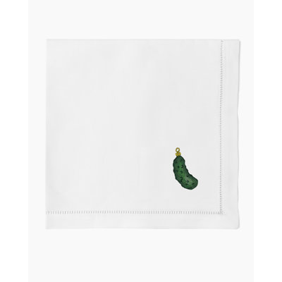 Pickle Ornament Napkin
