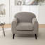Chaise d'appoint rembourrée Bratchell-1257095139