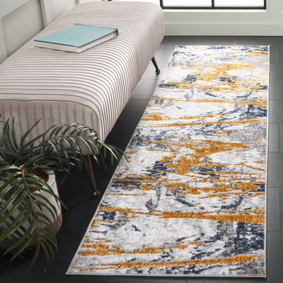 Tapis abstrait Anir Performance Performance